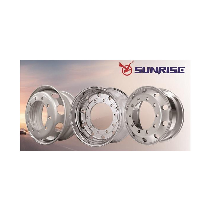 SRW TBR Rims 8,25x22,5 10/335 ET165 CB281,0 (ET156) Ø26mm