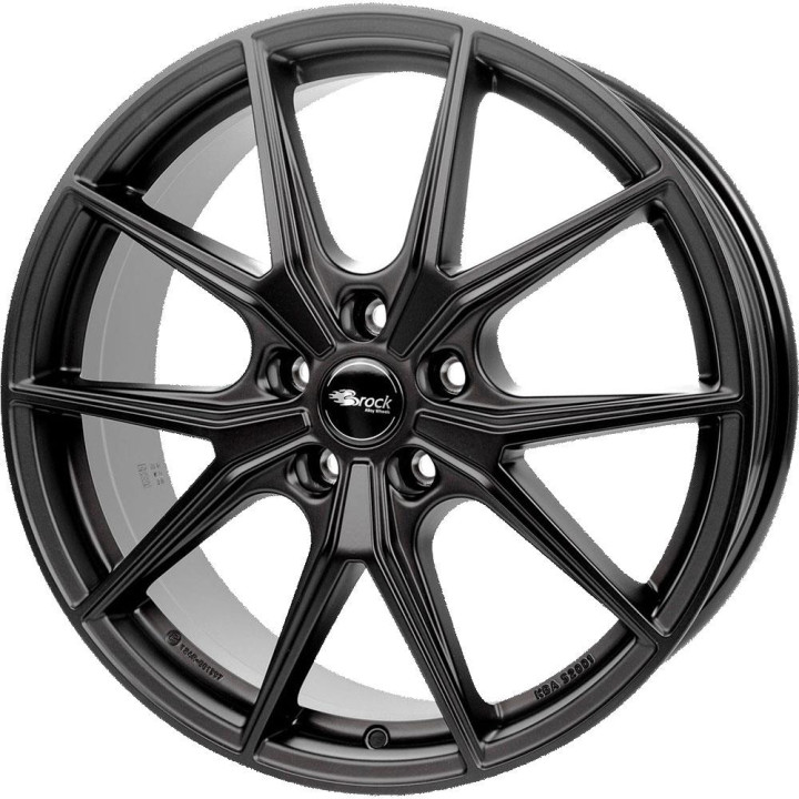 Brock B40 Satin Black Matt (SBM) 10,5x20 5x130 ET55 CB71,6 R14 920 kg 