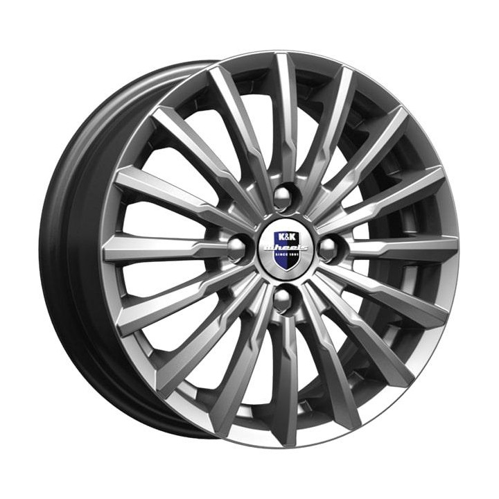 KiK Accent Hyper Silver 7x17 5x114.3 ET38 CB67,1 60° 72184