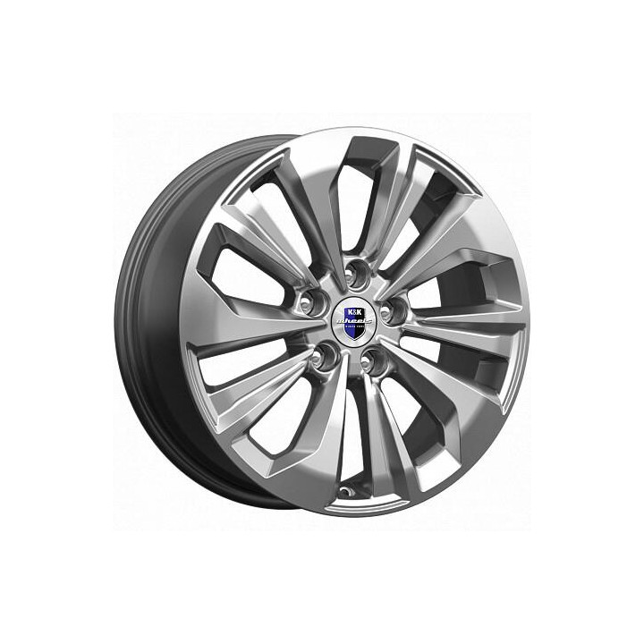 KiK Avior Dark Silver 7x17 5x108 ET50 CB63,4 76631