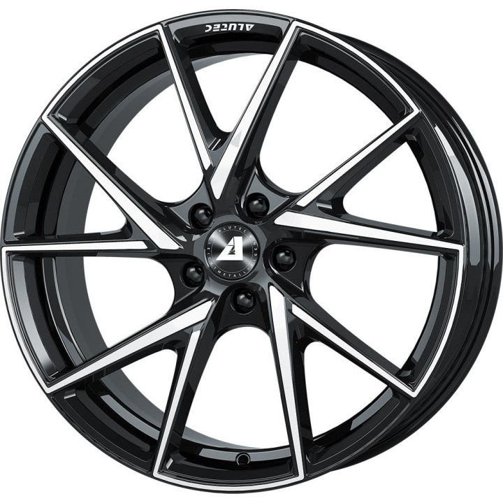 Alutec ADX.01 diamond-black frontpolished 8,5x18 5x112 ET48 CB57,1 R13