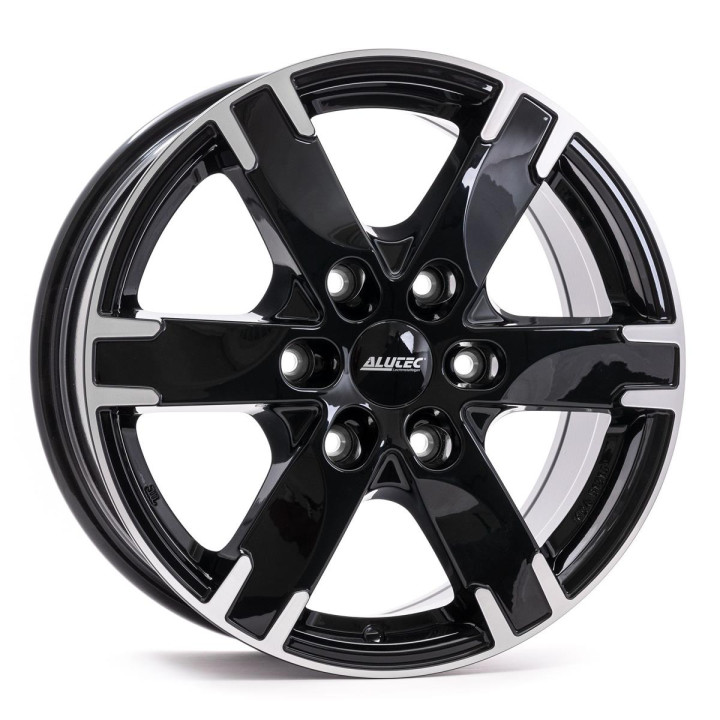 Alutec Titan diamond-black frontpolished 7x16 6x114.3 ET45 CB66,1 60° 