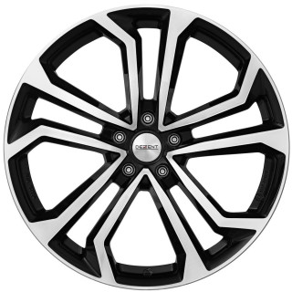 Dezent TA dark Black/polished 7,5x18 5x114.3 ET45 CB67,1 60° 740 kg TT