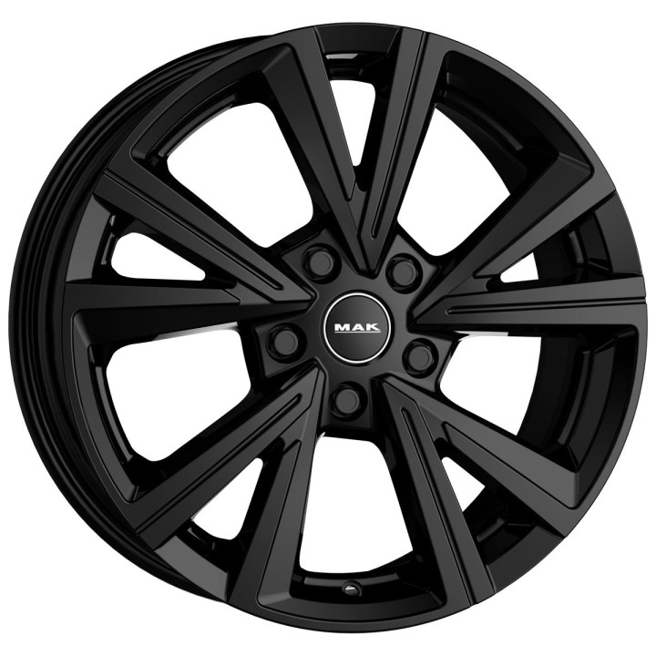 MAK Qvarz Gloss Black 7,5x18 5x112 ET42 CB76,0 60° 810 kg F7580QZGB42V