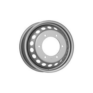 KFZ 9696 Silver 5,5x17 6x205 ET113 CB161,1 (HM: 121.5) Flat 1100 kg 96