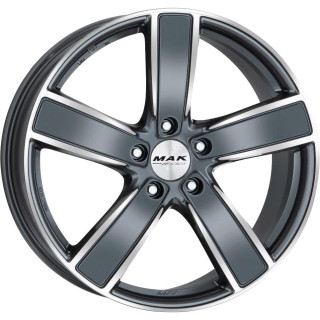 MAK Turismo-FF Gun Met-Mirror Face 9,5x20 5x130 ET65 CB71,6 R14 1000 k