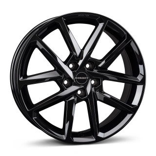 Borbet N black glossy 6,5x17 5x112 ET39 CB66,6 60° 720 kg 497754