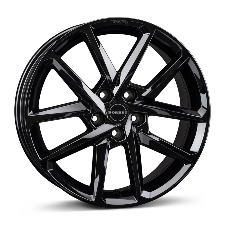 Borbet N black glossy 8x18 5x112 ET40 CB66,6 R14 720 kg 497781