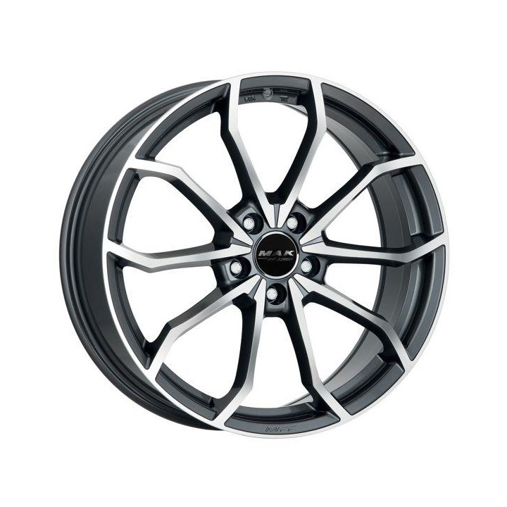 MAK Lowe-FF Gun Met-Mirror Face 8x19 5x112 ET30 CB66,6 R13 720 kg F809