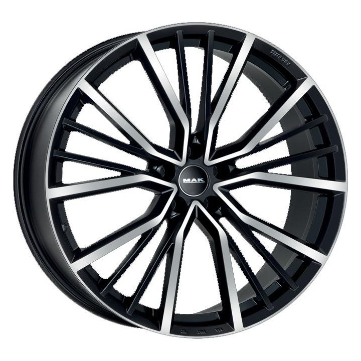 MAK Union Black Mirror 8x18 5x112 ET50 CB57,1 R13 800 kg F8080UABM50WE