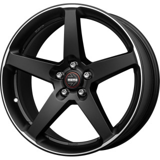 Momo Five Matt Black Polished 8x17 5x108 ET40 CB72,3 60° 700 kg WFIE80