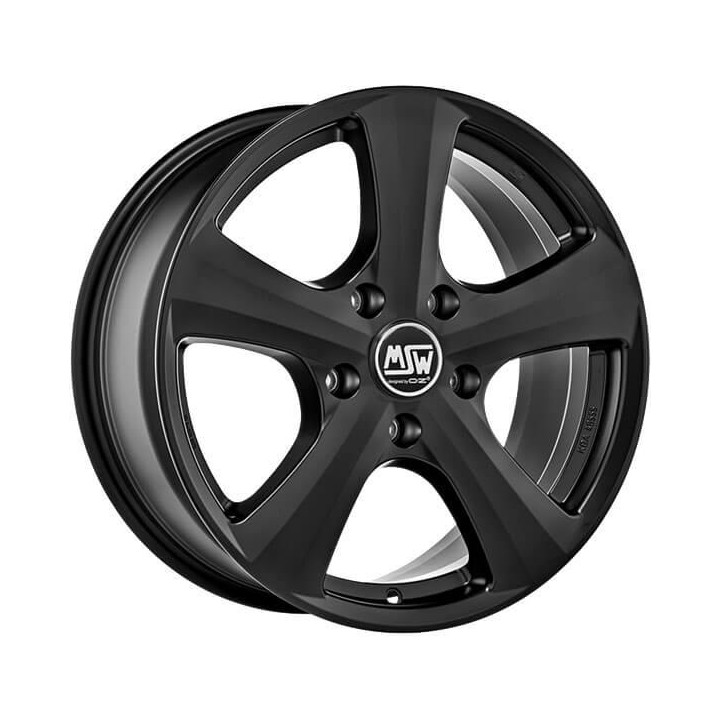 MSW 19 Van Matt Black 6,5x16 5x114.3 ET44 CB66,1 60° 825 kg W19215007T