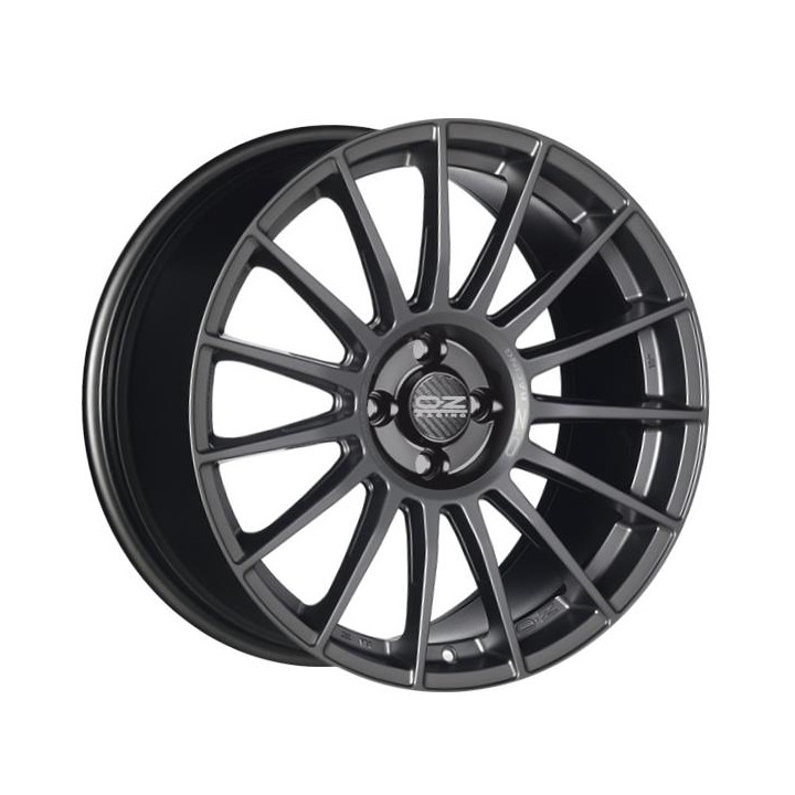 OZ Racing Superturismo LM Matt Graphite Silver Lettering 7,5x17 5x112 